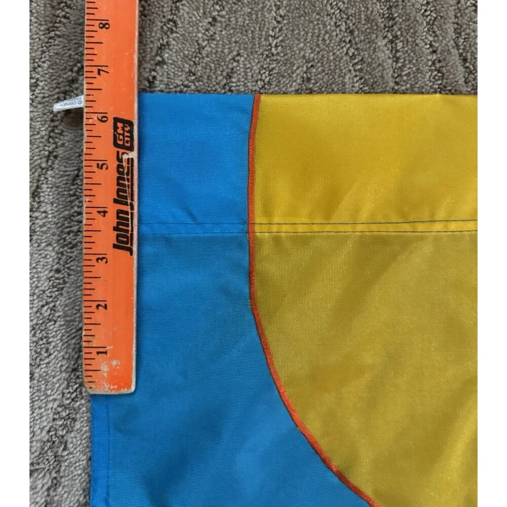 vintage 90s disney Winnie the Pooh & Mickey Holiday Yard Flags